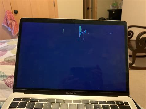 macbook black screen soft test|macbook screen black and blue.